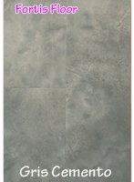 Suelo mineral vinilico rígido SPC Fortis Floor Gris Cemento
