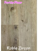 Suelo mineral vinilico rígido SPC Fortis Floor Roble Zircon