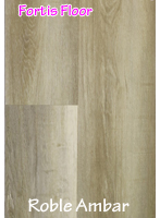 Suelo mineral vinilico rígido SPC Fortis Floor Roble Ambar