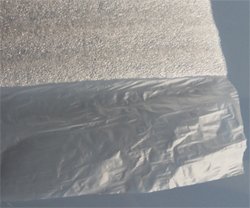 Manta con plástico para tarima