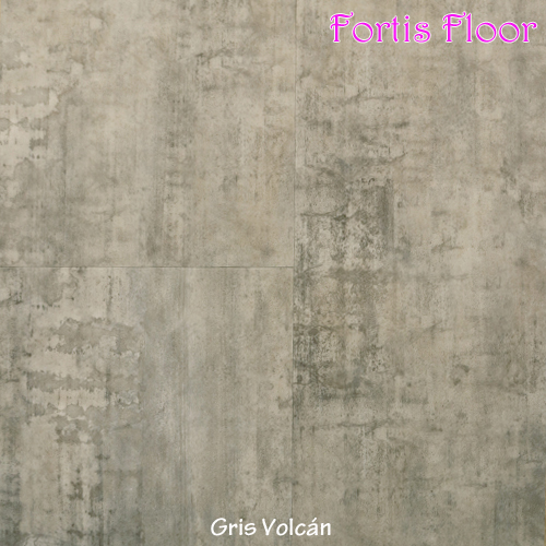 Suelo mineral vinilico rígido Fortis Floor Gris Volcan