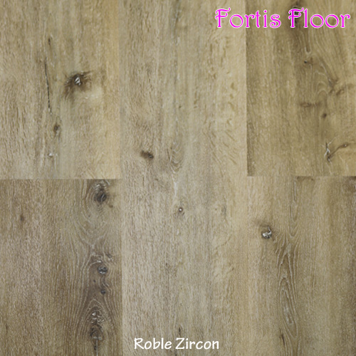 Suelo mineral vinilico rígido Fortis Floor Roble Zircon